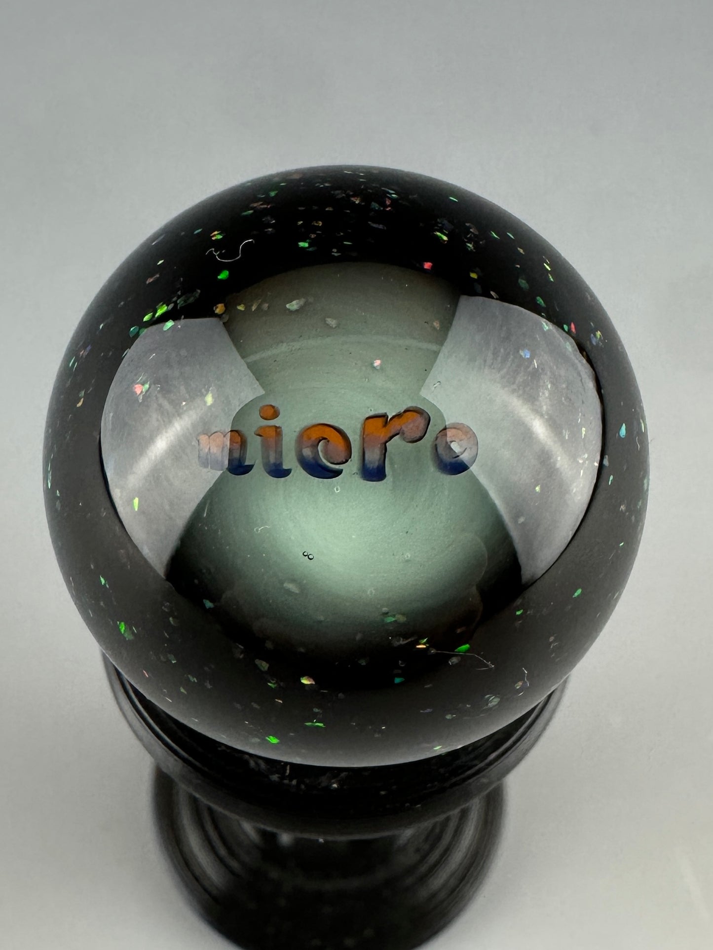 Black opal Squid marble