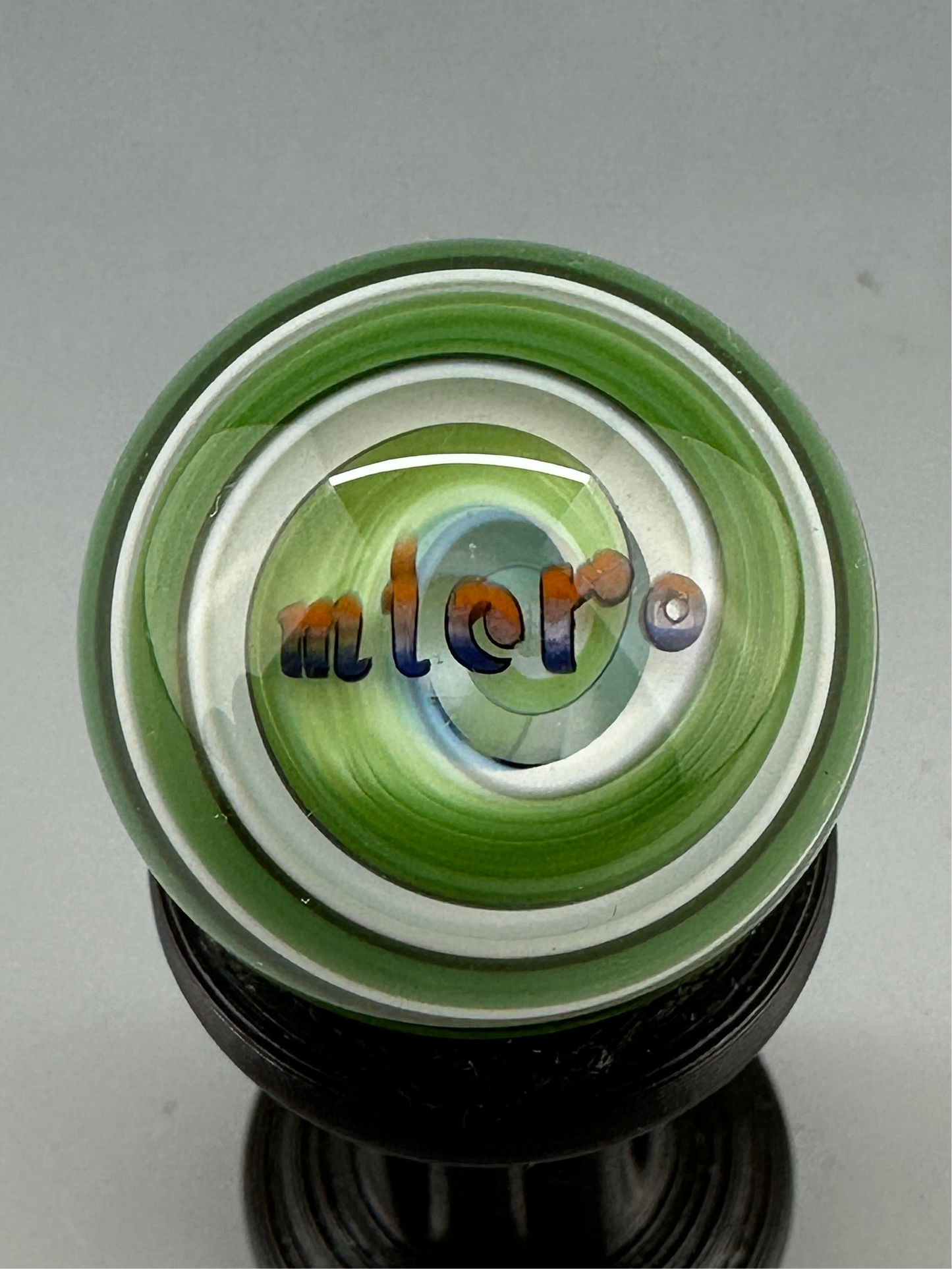 Green baby Yosh marble