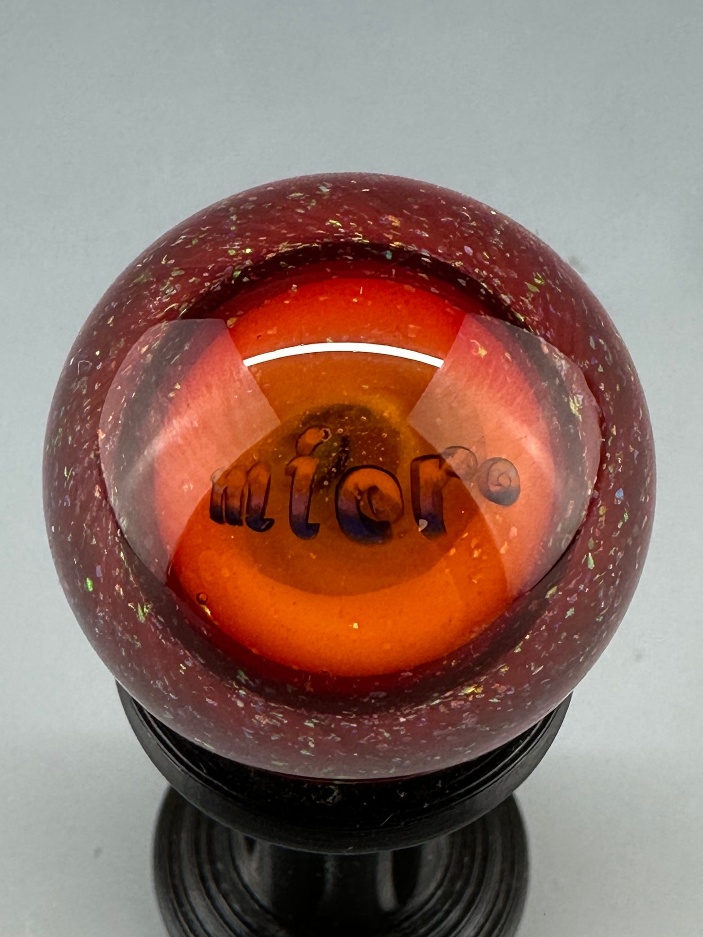 Red Yosh coin marble