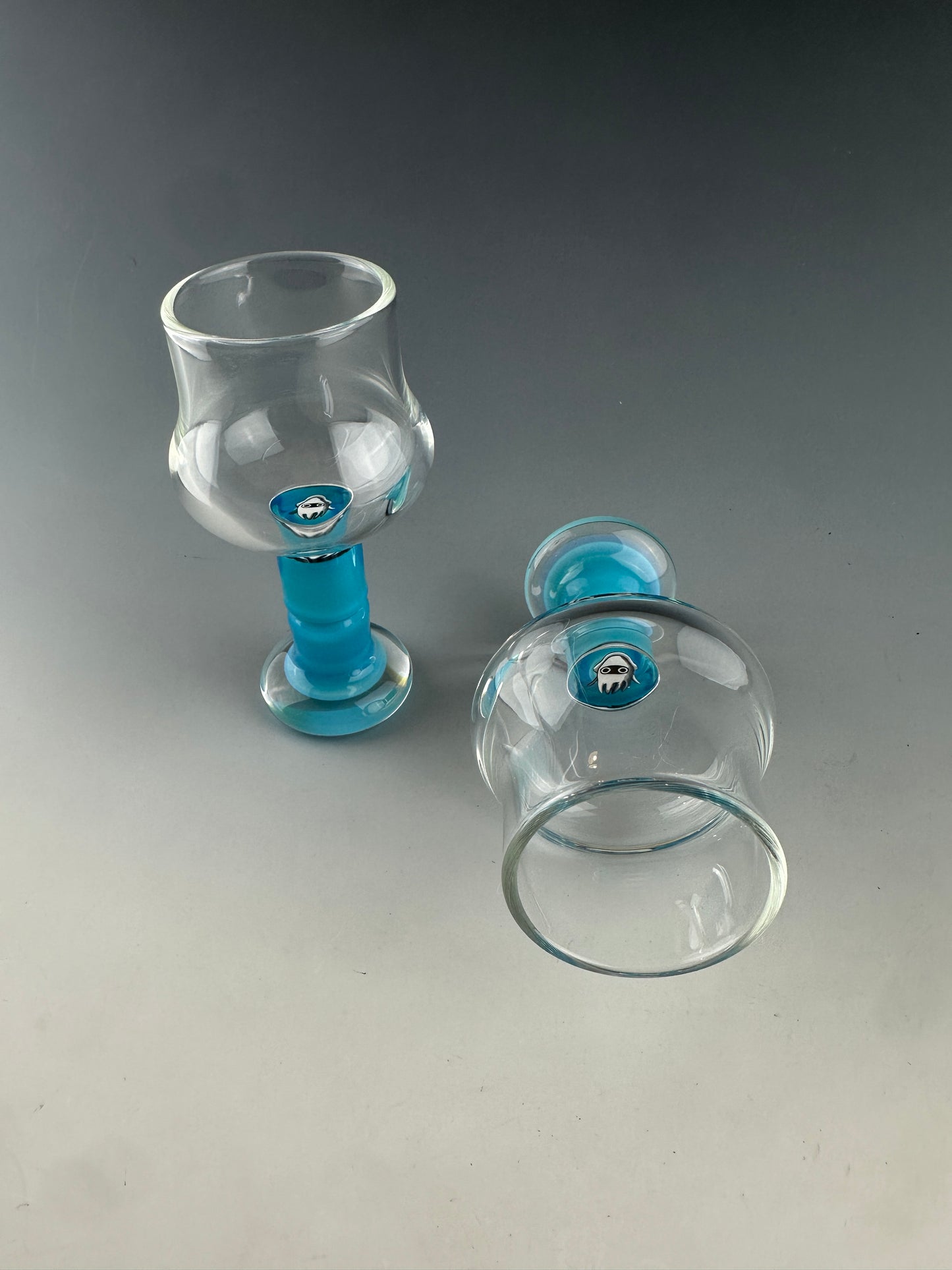 Pair of Metaterrania Tasting Glasses