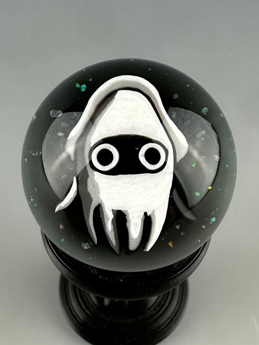 Black opal Squid marble